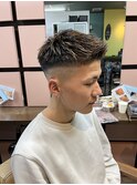 フェードカット/メッシュ短髪/【早田隼哉】