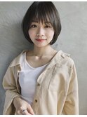 小顔/ショート/美髪/イメチェン/ワイドバング