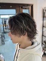 シャンプーボーイ 佐賀(SHAMPOO BOY)&nbsp;サーフパーマ　【ゆるパーマ/ハイライト/メンズ/ハイトーン】