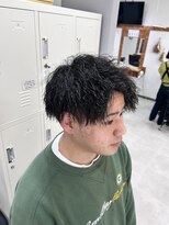 ウタ(uta) 【あおき ひかる】メンズパーマ トレンド ソフトツイスト