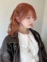 シエル バイ ケンジ 登戸 生田(CIEL by KENJE)&nbsp;顔周り前髪カット小顔ヘアアレンジハーフツインかわいい