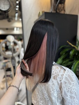 ヴァイス 渋谷店(VAICE) インナーカラー/ペールピンク/ピンクカラー