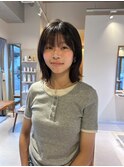 肩ボブ/大人ボブ/結べるボブ/外ハネボブ/切りっぱなしボブ