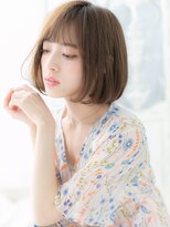 モッズヘア 越谷(mod's hair) 耳かけオリーブベージュ小顔前下がり丸みボブh4越谷20代30代40代