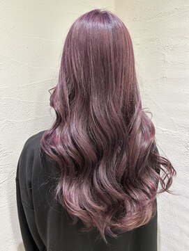 アジールヘア 池袋東口店(agir hair) ブリーチ＆ダブルカラーバイオレット池袋東口