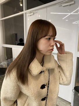 クリアーオブヘアー 池下店(clear OF HAIR) marron beige color