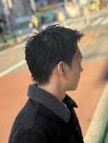フランクスバーバーリザーブ 人形町店(FRANK’S BARBER RESERVE)&nbsp;MEN’S HAIR/サーフカール/刈り上げセンターパート/人形町