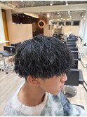 MEN’S HAIR/波巻ツイストスパイラル/フェザーパーマ/眉毛/渋谷