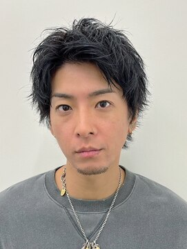 アイビーズ(IVYS) アップバングメンズショートナチュラルショートルーズパーマ
