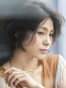 エミュ 表参道 青山(emu) 【emu井上信洋】ニュアンスパーマのおしゃれ前下がりショート