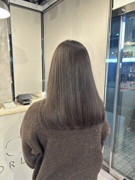 オルロバイイザ(ORLO by IZA) ★ブリーチくすみカラー艶髪髪質改善顔周りレイヤー
