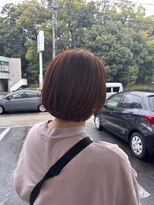 ヘネン(Hennenn)&nbsp;ショートボブ×オレンジブラウン♪