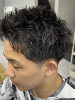 ナム 錦糸町(NAM)&nbsp;MEN’S/リバースセンターパート/ニュアンスパーマ/錦糸町