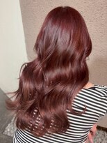 サラジュ 仁川店(SARAJU) 【透明感カラー特化】須藤担当 ブリーチなし×レッドブラウン