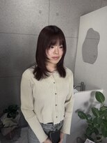 ウニュ(unu.)&nbsp;レイヤースタイル、ブリーチなしラベンダーカラー