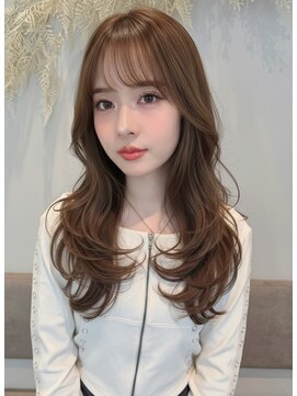 ルーチェ 綱島(Luce) 愛されロング×フェミニン。柔らか水光カラーで肌色を綺麗に