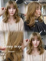 ゾーイ ダイミョウ 天神大名(ZOEY daimyo)&nbsp;ワンブリーチでつくるハニーベージュ