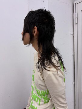 クク 渋谷(QUQU) ウルフ　レイヤー　ショートウルフ　メンズカット