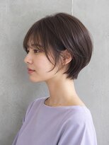 モト 船橋(moto)&nbsp;韓国ショートビクシー顔周りカット上品艶髪ココアブラウン船橋