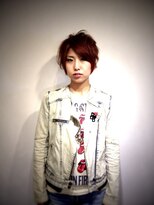 プランクスター(prankster)&nbsp;[prankster]前髪ポイントカラーのショートスタイル