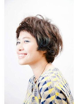 プリモドットリアン(primo…lien) primolienヘア マッシュショート×アクセント×カジュアル