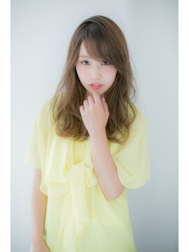 ユーフォリア 銀座(Euphoria) 【Euphoria】ハイライト★ゆるふわセミロング★