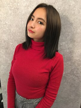 ロンド ルージュ 銀座店(Lond rouge) 【佐藤詩穂】赤みの苦手な方に透明感アッシュ