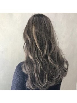 アヴァンスクロス あべのルシアス店(AVANCE.CROSS) デザインカラー×ラフウェーブ