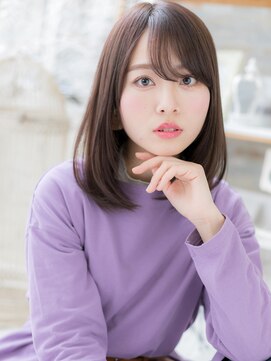 モッズヘア 越谷(mod's hair) *mod's越谷*斜めバング♪大人かわいい小顔ストレートa