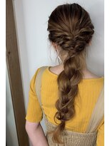 ヘアリゾート エーアイ 亀戸店(hair resort Ai) 編み下ろし