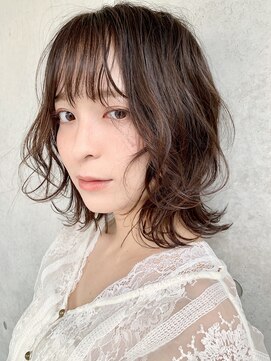 シアター 表参道青山(THEATER) ゆるパーマくびれボブ