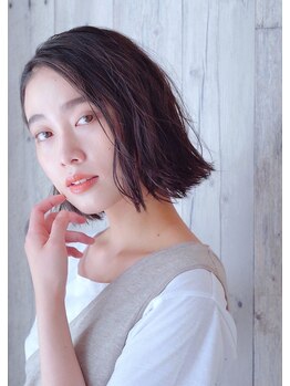 ヘアーベースティビ(Hair Base OTiBi)の写真/92%天然由来のオーガニックカラーで、頭皮に優しく◎[函館/ショート/縮毛矯正/髪質改善/トリートメント]