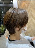 丸みくびれショートヘア