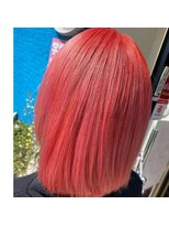 ヘアアンドメイクビ美(Be)&nbsp;オレンジヘア