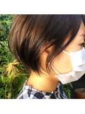 ショートスタイル　× 髪質改善