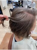 30代40代50代/白髪染めを使わないカラー。白髪ぼかしハイライト