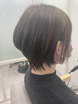 フレーム ヘア ルーム 天王寺駅前店(FRAME hair room) 小顔前下がり丸みショートボブ