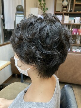 トップヘアー 玉島店(TOP HAIR) ショートカールスタイル