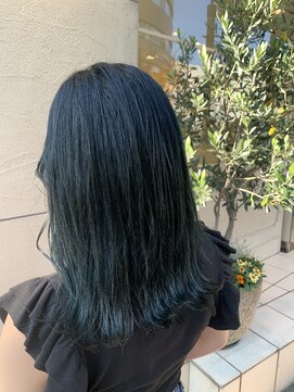 エクリフルール(equri fleur) 【目黒】ターコイズブルーカラー☆