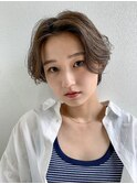 ナチュラルハンサムショート