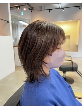 ノート(note) 可愛い外ハネレイヤー/韓国風前髪