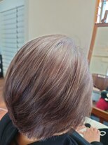 プライベートサロン コティ(KOti)&nbsp;バレイヤージュで白髪ぼかし