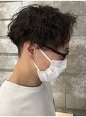 メンズマッシュパーマツイストスパイラルパーマニュアンスパーマ
