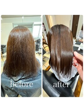 アレッタ 大森町(aletta) カット+縮毛矯正