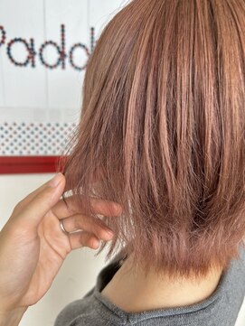 パディントン(Paddington) ミニウルフ＆ベビーピンクで絶対可愛い☆伸ばしかけの過ごし方☆