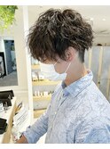 爽やか × ツイストウェーブパーマ