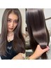 《メンバー様予約数NO1》カット+超高濃度水素の髪質改善カラー+生オイルTR