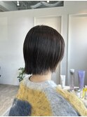 切りっぱなしボブ［表参道/髪質改善/ハイライト］