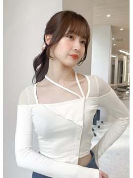 ボタン テンジン(VOTAN tenjin) 【votan_はまひ】前髪/お顔まわり/韓国ヘア/福岡ヘアセット