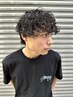 【岩城指名限定！】 men's　カット+パーマ　￥7000